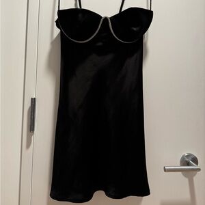 MESHKI mini dress with embellished detail